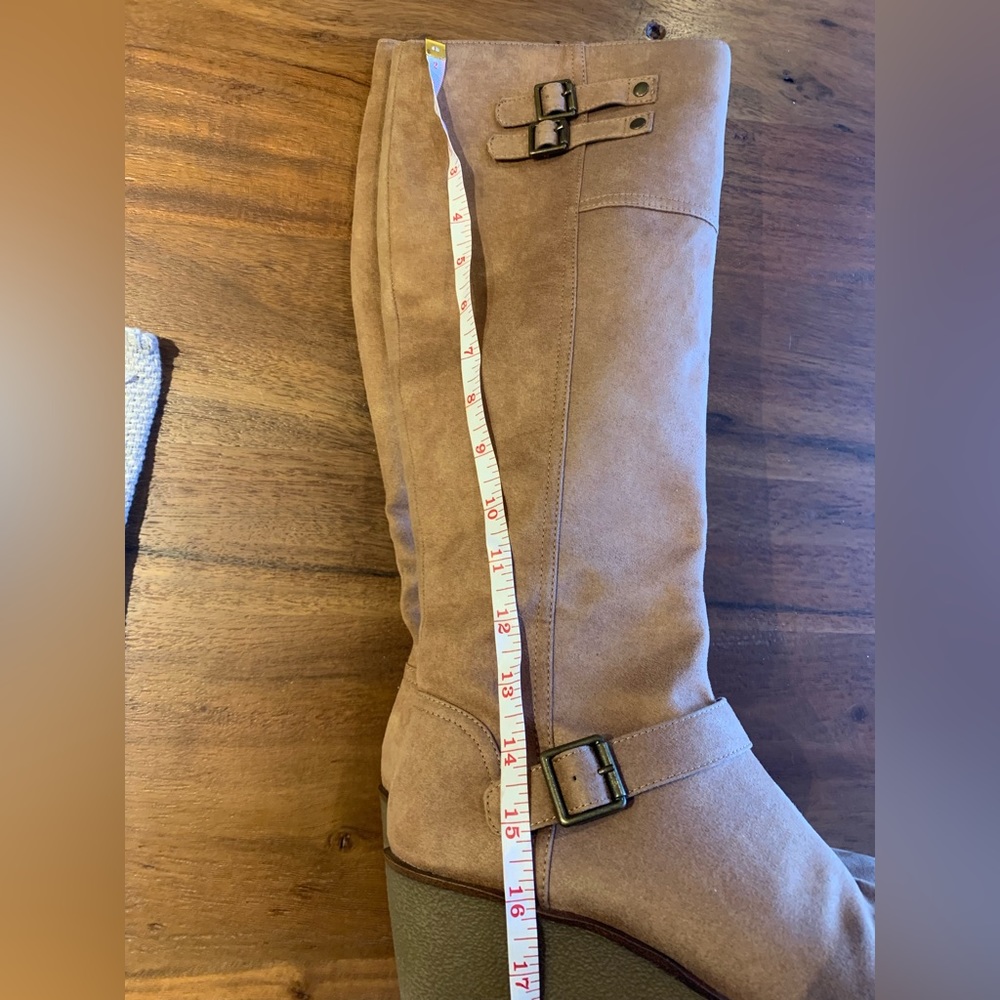 A2 Aerosoles Tall Suede Boots size 7.5